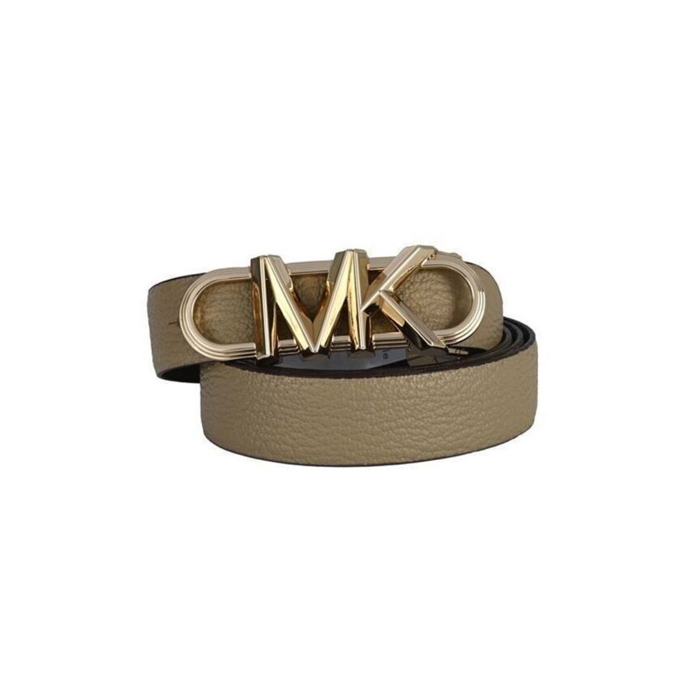 Michael Kors 25MM Reversible Leather Belt CAMEL Size Large L - Picture 3 of 4